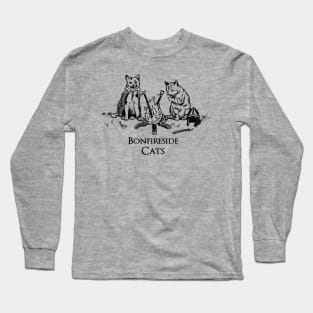 Bonfireside Cats Long Sleeve T-Shirt